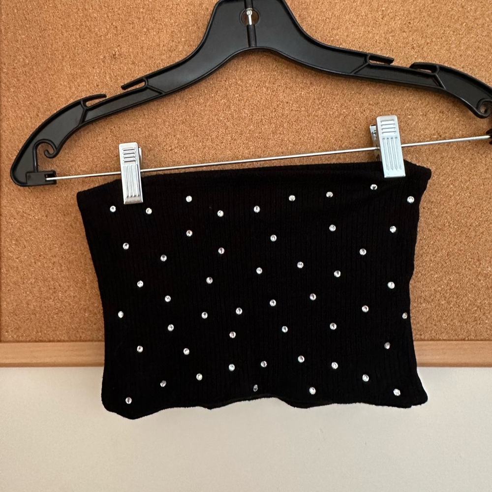 Rhinestone Tube Top